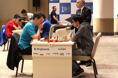 Anish Giri was convincing against Radoslaw Wojtaszek
