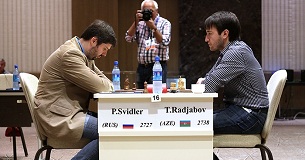 Peter Svidler and Teimour Radjabov split the point