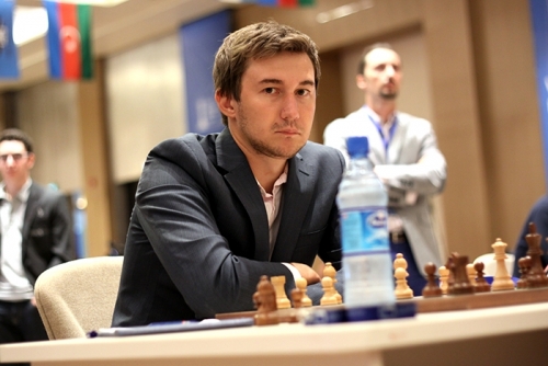 Sergey Karjakin started the 3rd round with a win