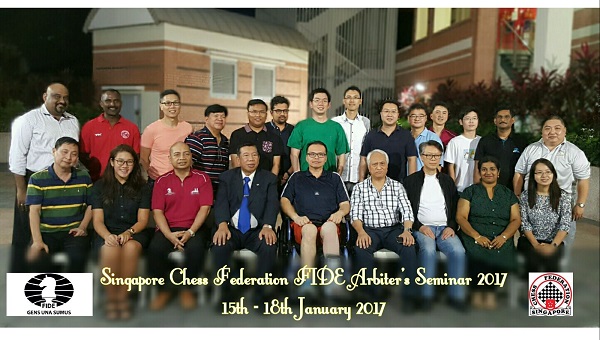 FIDE ARB Seminar in Singapore 2017