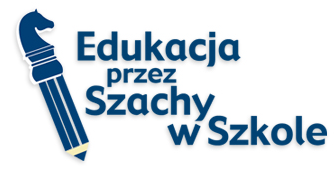 Edukacja przez szachy w szkole logo