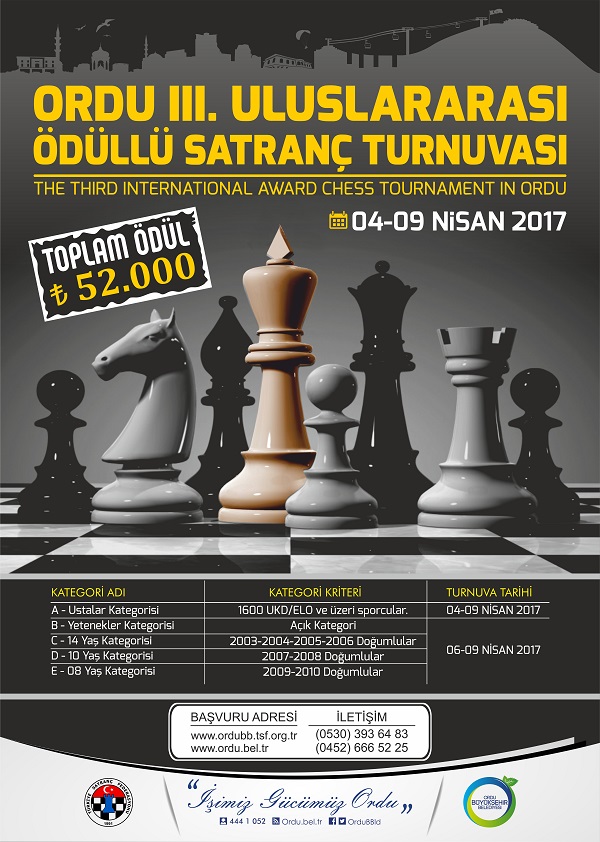 3.SATRANÇ 2017 AFİŞ