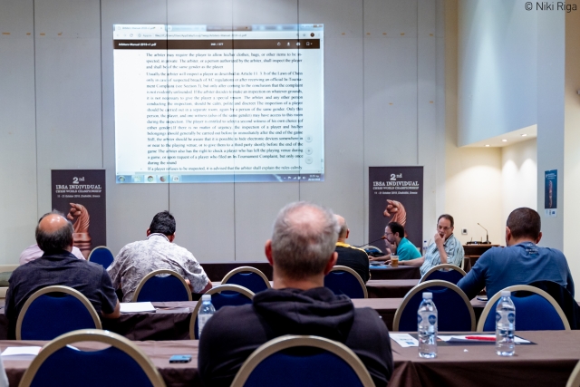 FIDE ARB Seminar in Porto Carras Halkidiki Greece 3