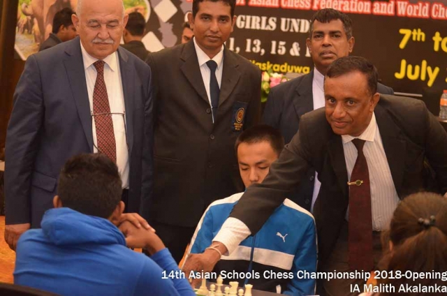 Opening Move by Mr Manjula KariyawasamDirector General Sport-Ministry of Education