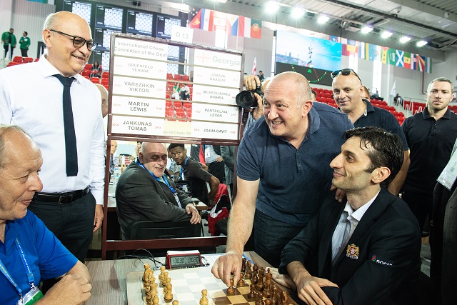 First move by Giorgi Margvelashvili