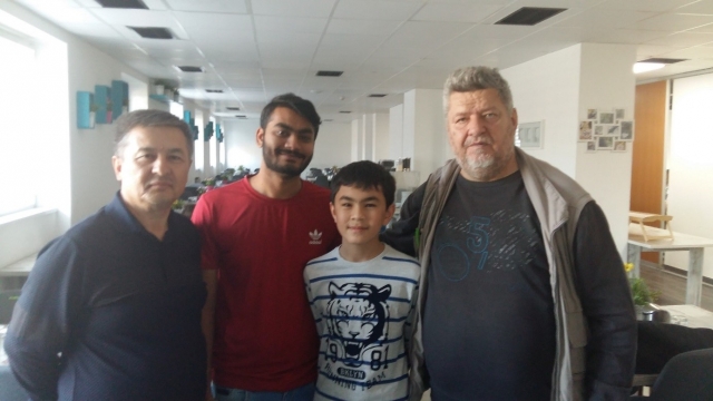 Dr Kamil Sindarov FM Manush Shah IM Javokhir Sindarov IO Nagy Laszlo