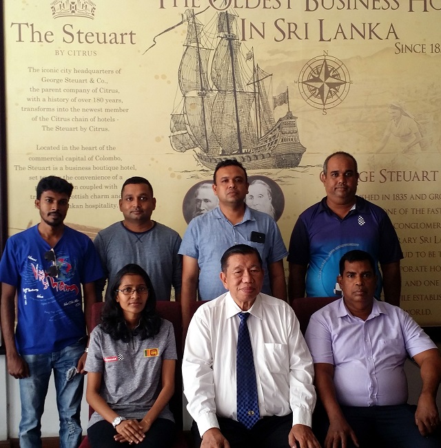 IO group photo Colombo Sri Lanka