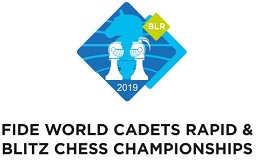 3rd FIDE World Cadets Rapid Blitz Chess Championships 2019 logo