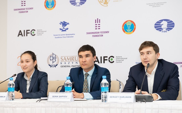 20190304 Astana-93 Abdumalik Sergey Karjakin RUSSIA KAZAKHSTAN Serik Sapiyev