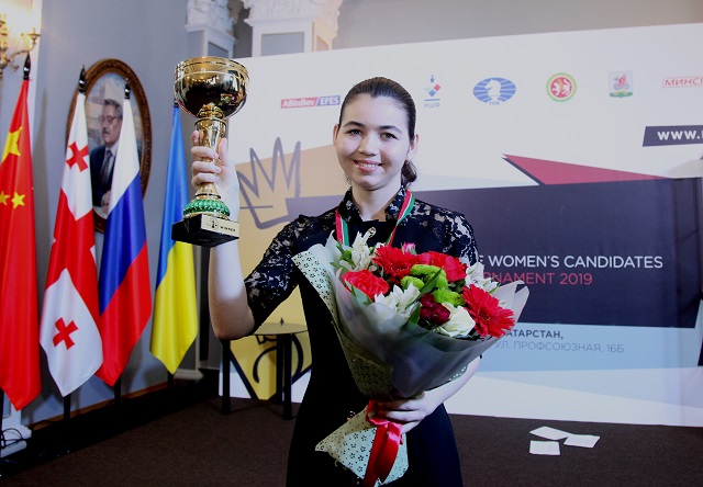 FIDE Women's Candidates Semi-final Between Aleksandra Goryachkina