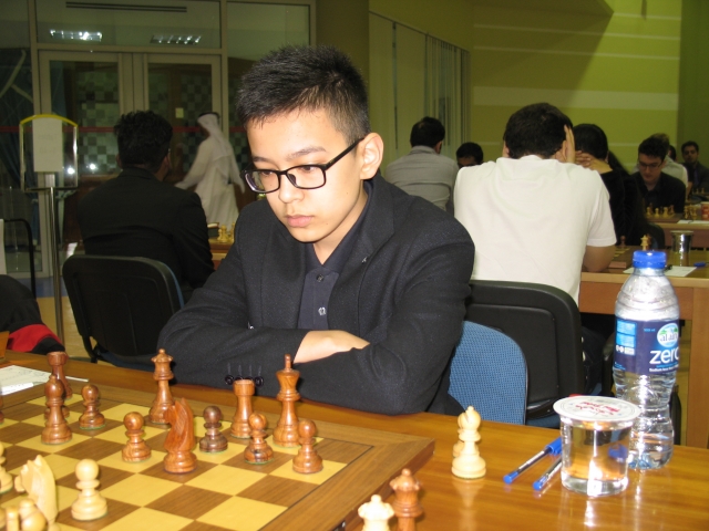 GM Nodirbek Abdusattorov of Uzbekistan