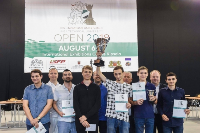 Riga Technical Uni Chess Winners 2018