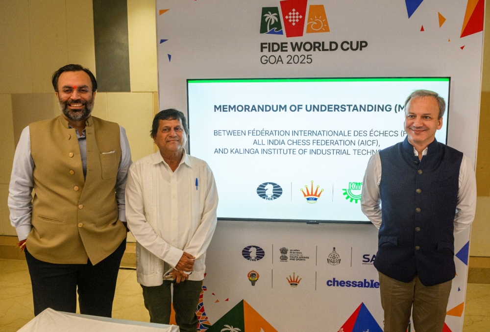 مراسم اهدای جوایز در تفاهم‌نامه شطرنج