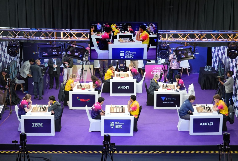 تصویر مسابقه Ganges Grandmasters vs Fyers American Gambits