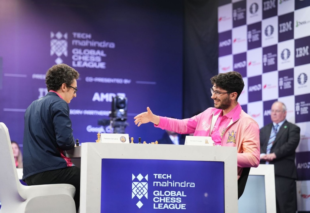 فابیانو کاروانا در مقابل علیرضا فیروزجا