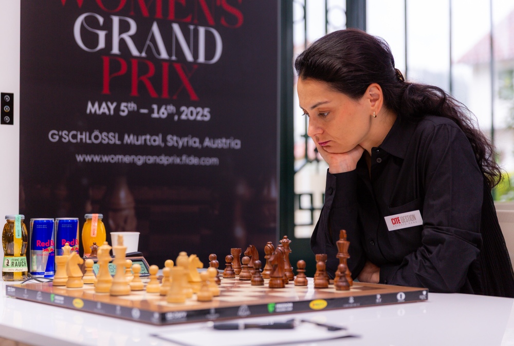 آلکساندرا کاستنیوک، قهرمان سابق شطرنج جهان زنان در دوحه 2025