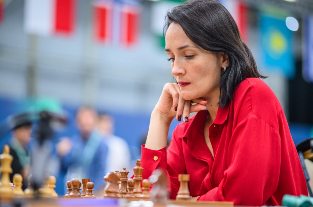 کاترینا لاگنو، قهرمان سابق شطرنج جهان زنان در رپید و بلیتز