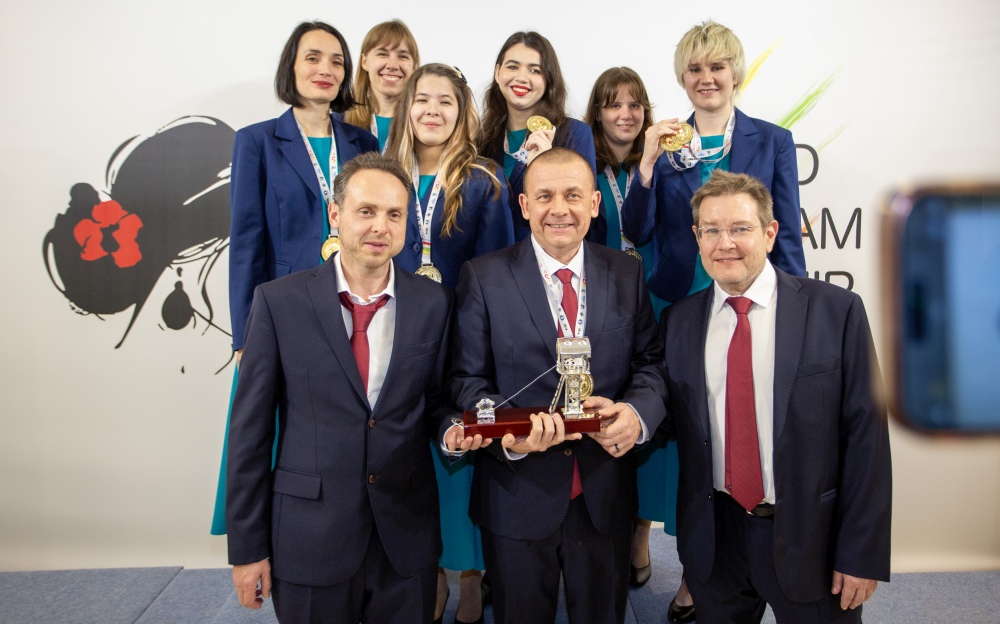 تیم فیده برنده مسابقات شطرنج تیمی زنان جهان