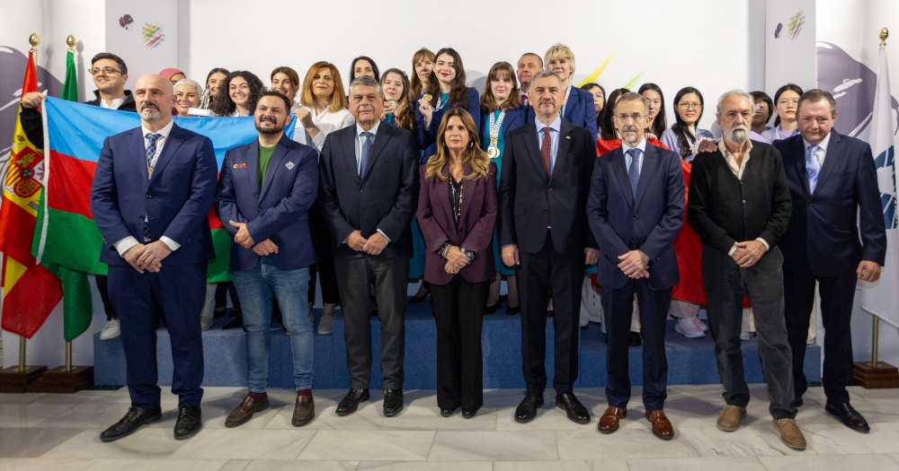 مراسم اختتامیه مسابقات شطرنج تیمی زنان