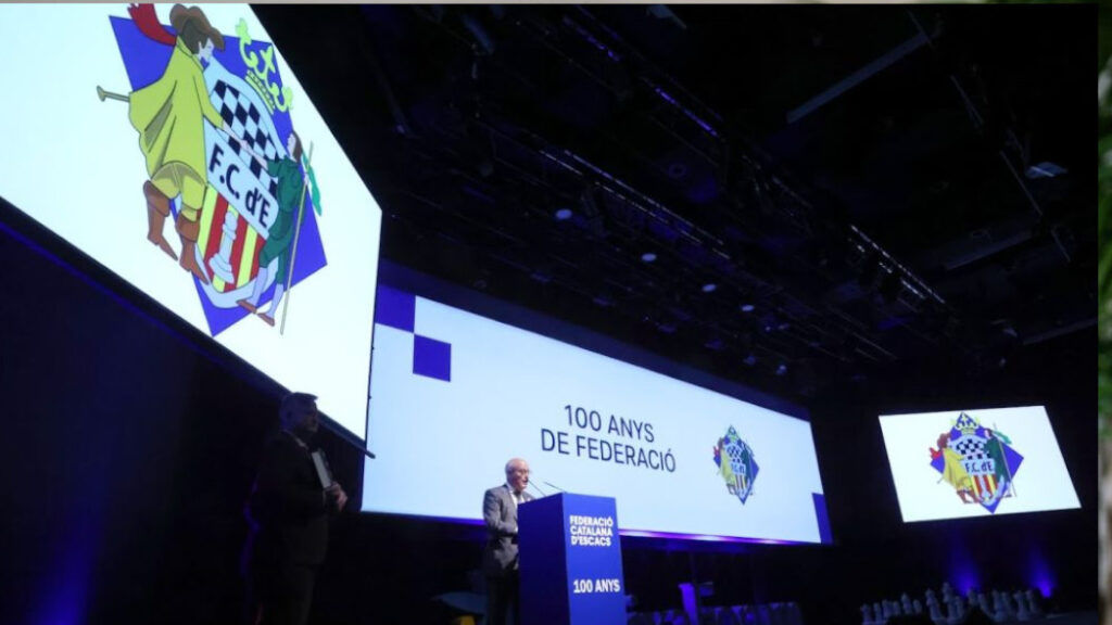 Gala in Barcelona celebrates 100th anniversary of Catalan Chess Federation