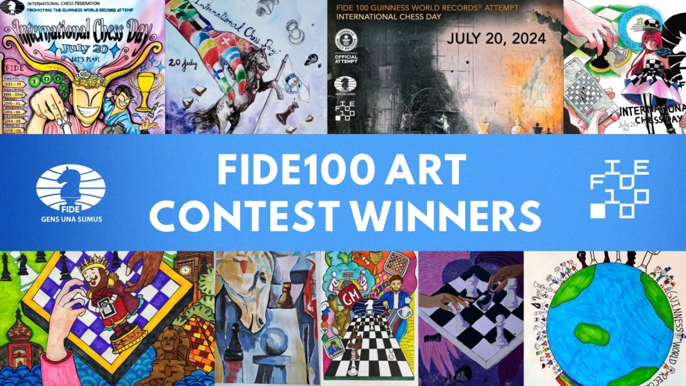 FIDE100 Art Contest: Celebrating chess through creativity